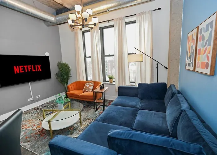 Mccormick Place Modern 2br Loft In Downtown Michigan Avenue With Optional Parking Near Soldier Field Apartment